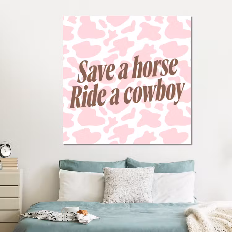 Forex - Koeienprint - Roze - Cowboy - Horse — 2
