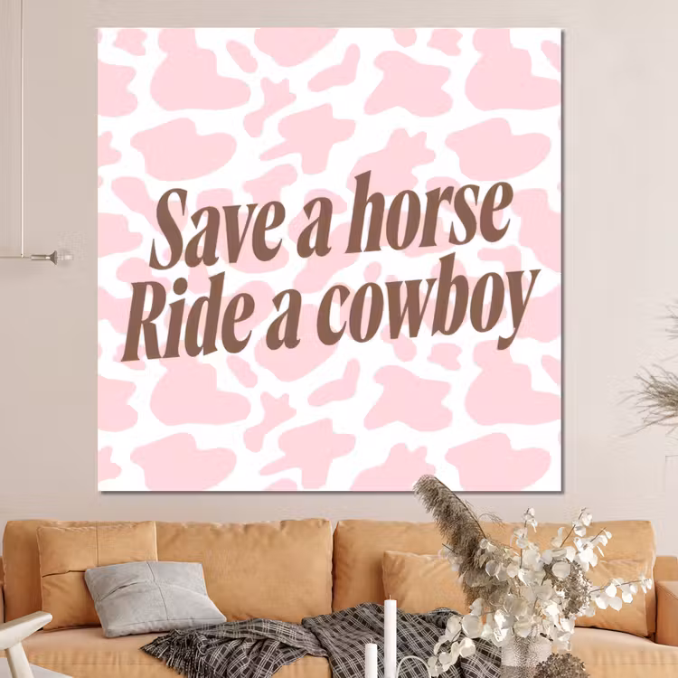 Forex - Koeienprint - Roze - Cowboy - Horse — 4