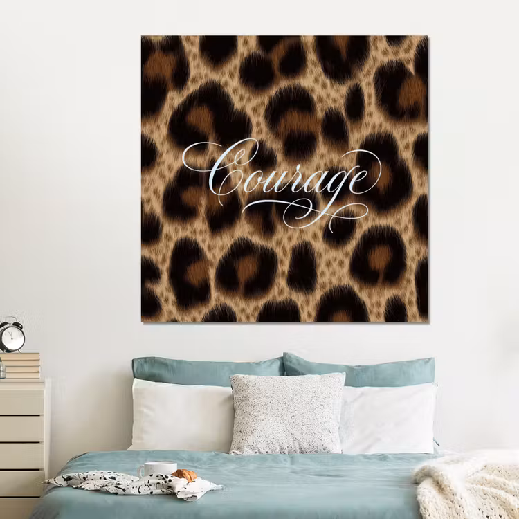 Forex - Luipaardprint - Bruin - Courage - Sierlijk — 2