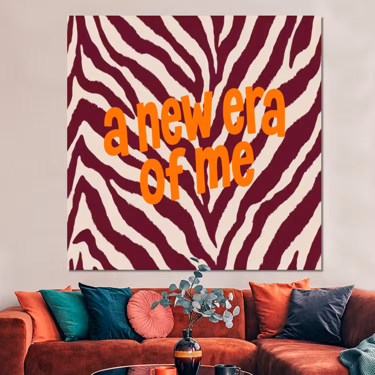 Forex - New era - Bordeaux - Zebraprint — 3