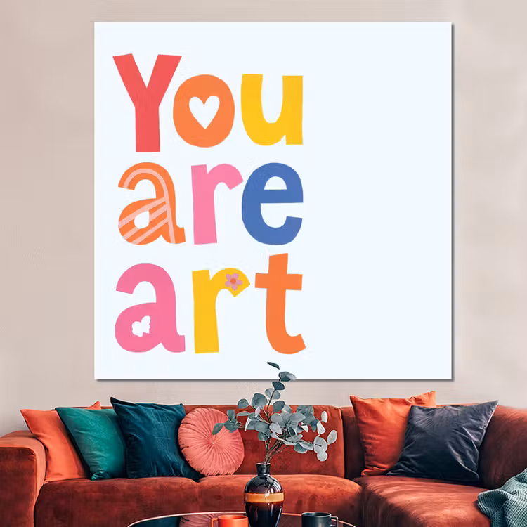 Forex - You are art - Kleurrijk - Grafisch — 3