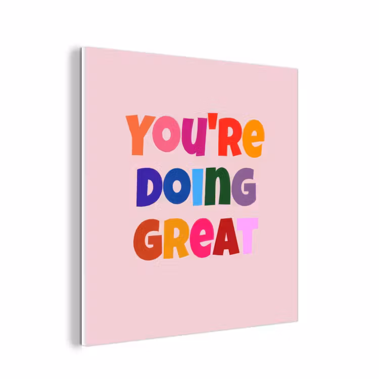 Forex - You're doing great - Roze - Kleurrijk — 1