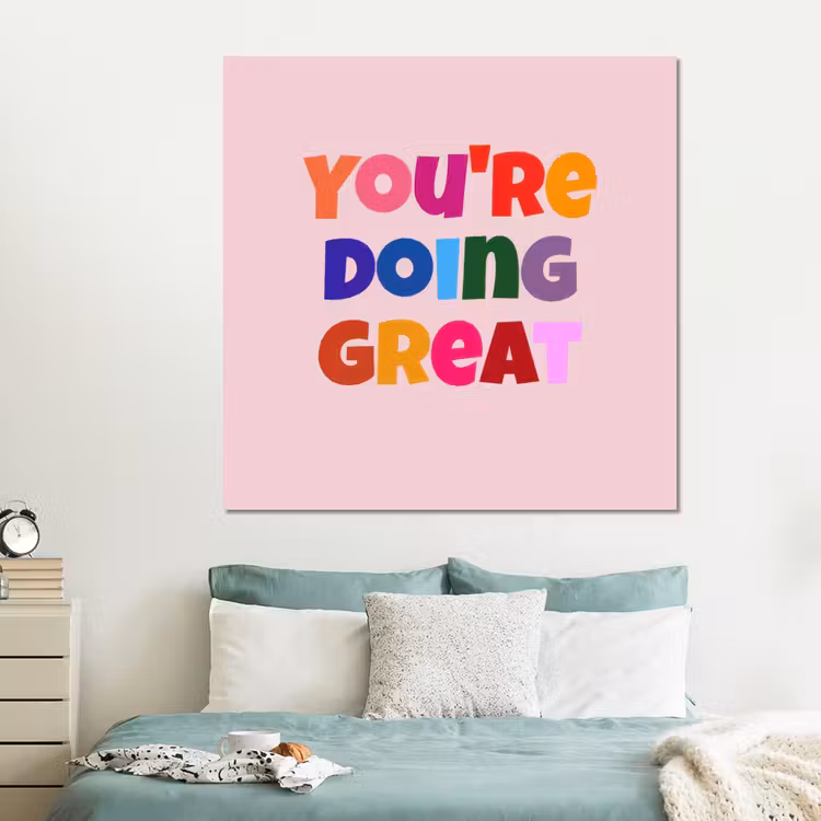 Forex - You're doing great - Roze - Kleurrijk — 2