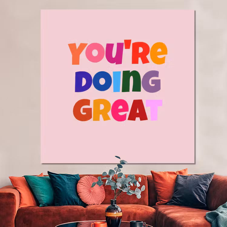 Forex - You're doing great - Roze - Kleurrijk — 3