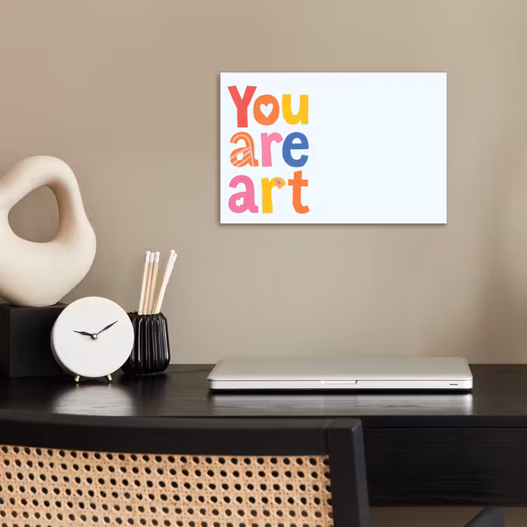 Poster - You are art - Kleurrijk - Grafisch — 2