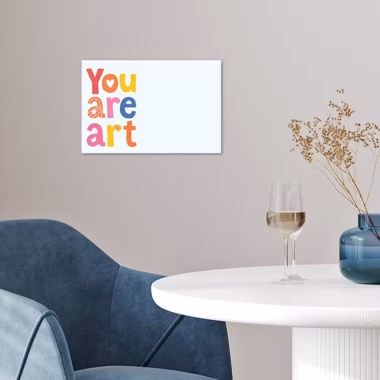 Poster - You are art - Kleurrijk - Grafisch — 4