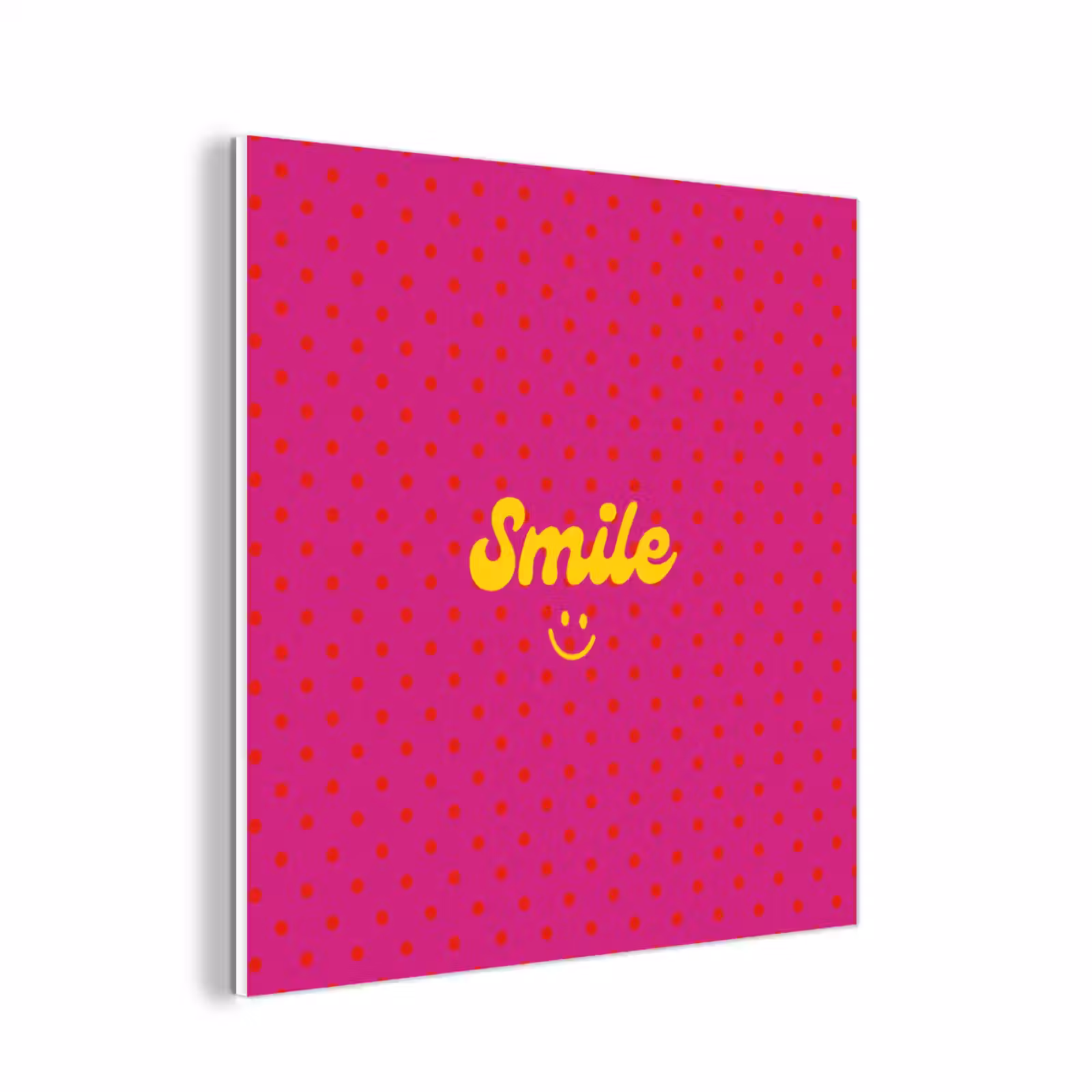 Forex - Smile - Stippen - Geel - Smiley - Roze — 1