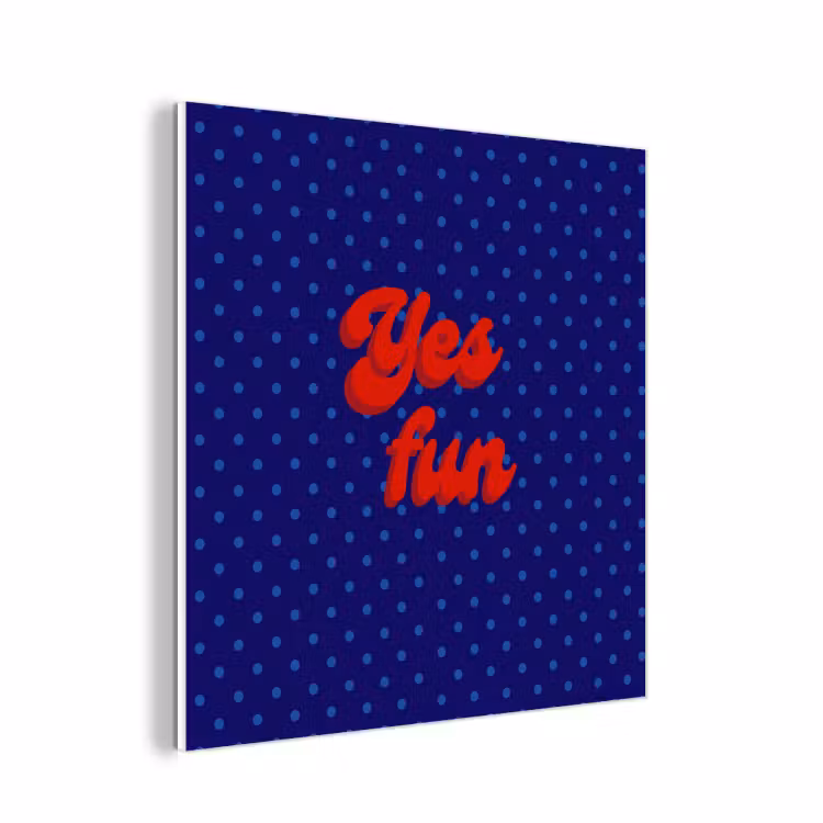 Forex - Yes fun - Rood - Blauw - Stippen — 1