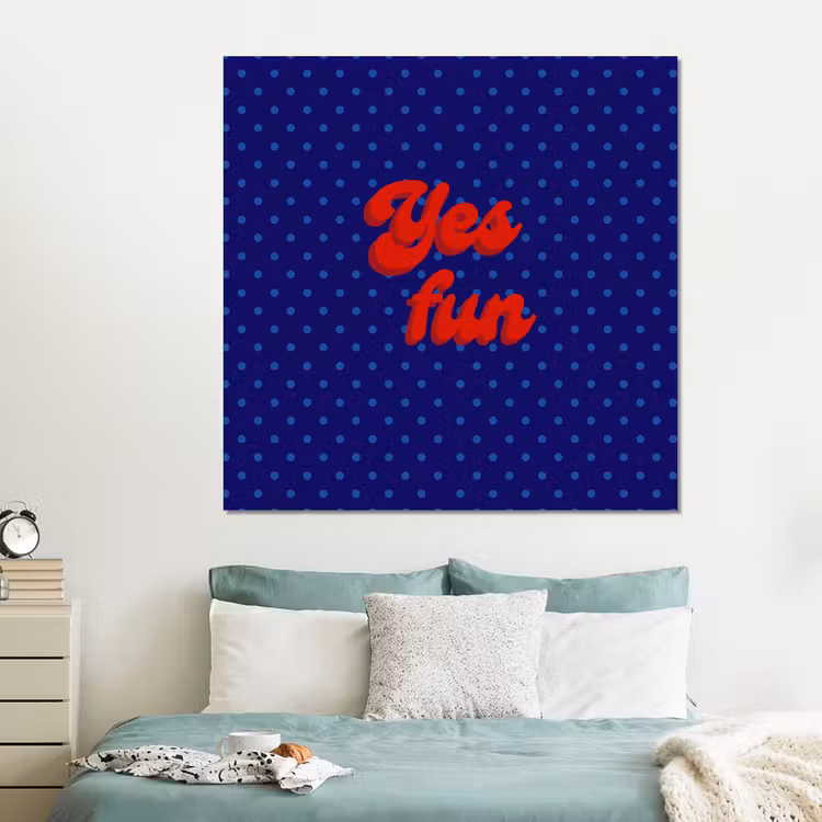 Forex - Yes fun - Rood - Blauw - Stippen — 2