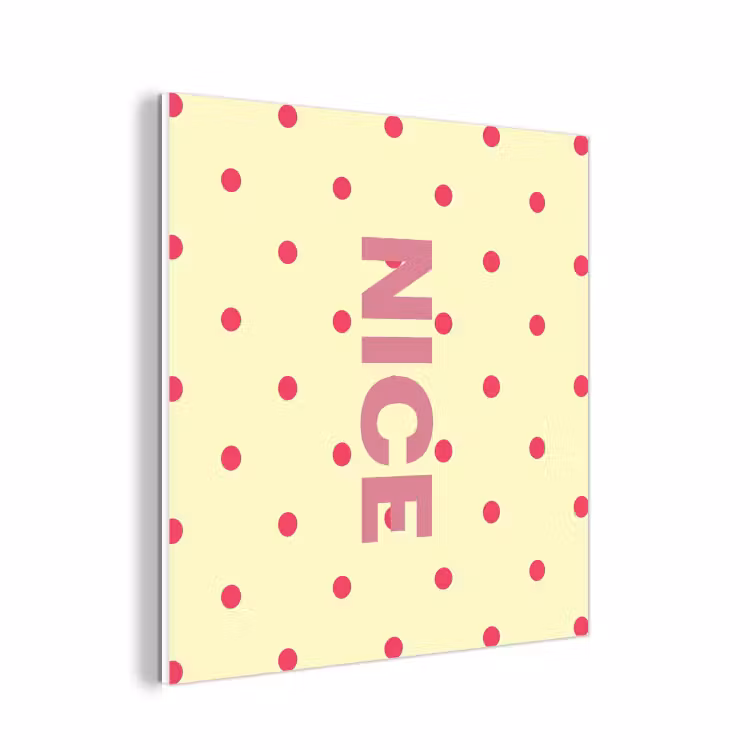 Forex - Nice - Stippen - Roze - Geel — 1