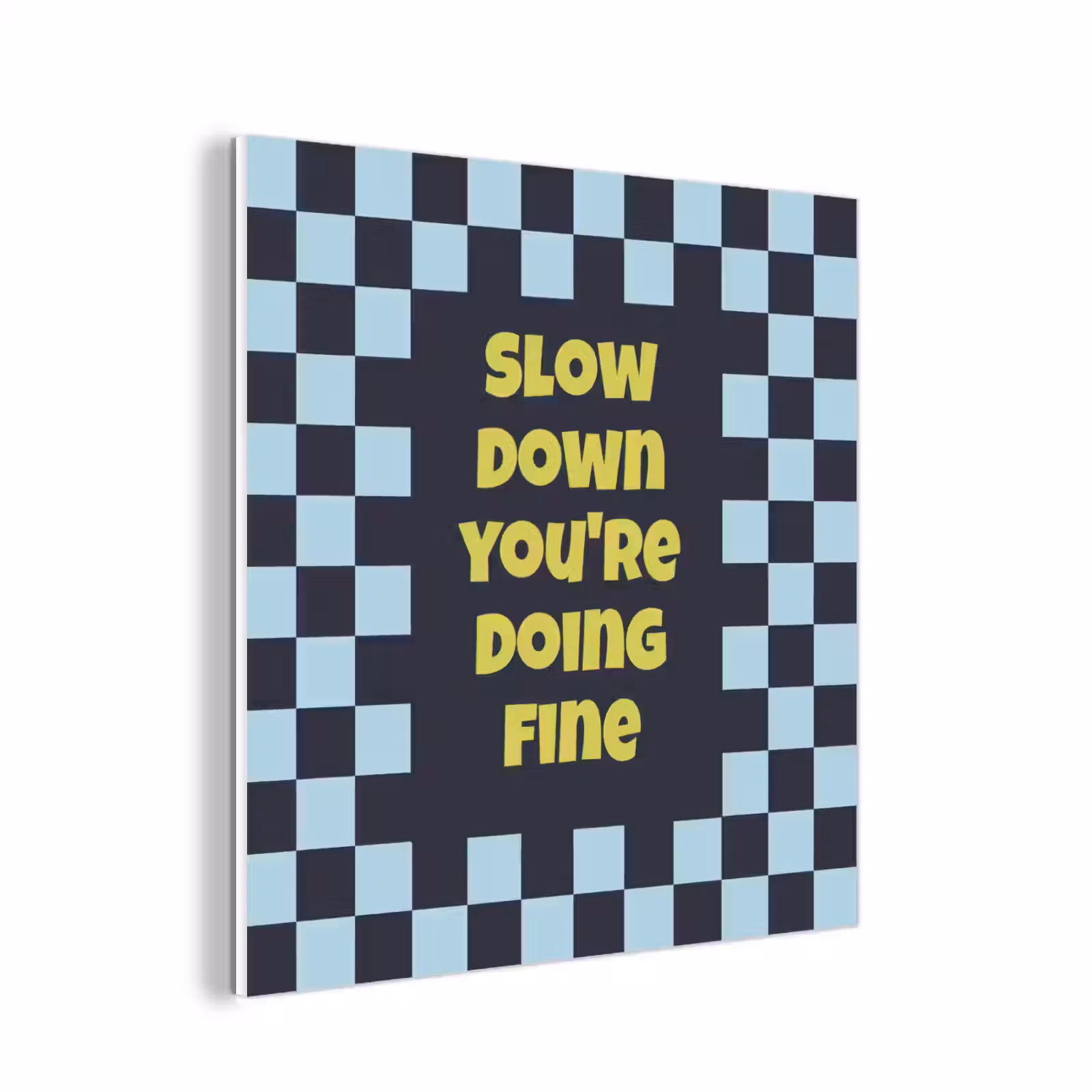 Forex - Patroon - Geblok - Blauw - Slow down you're doing fine — 1