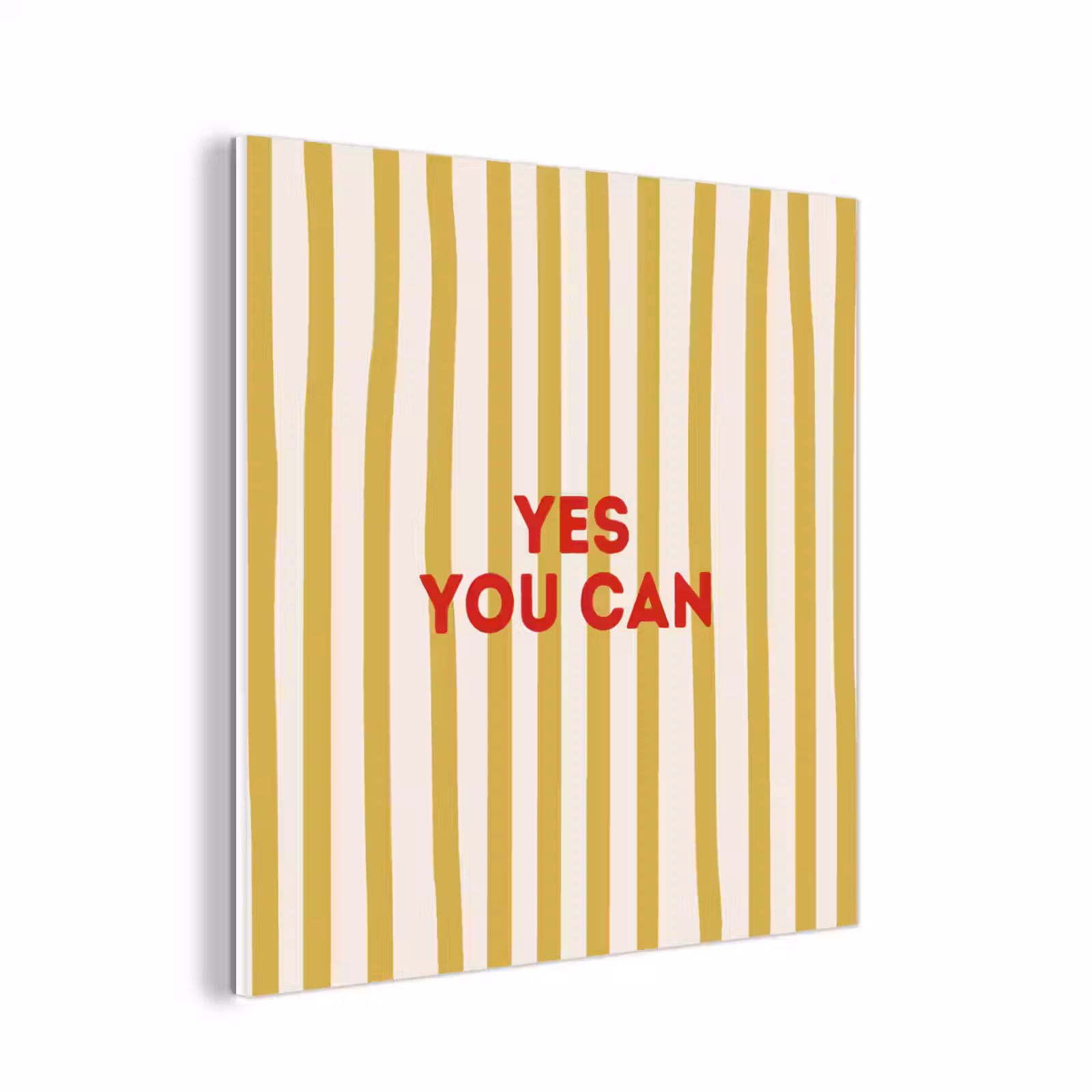 Forex - Strepen - Abstract - Yes you can - Rood — 1