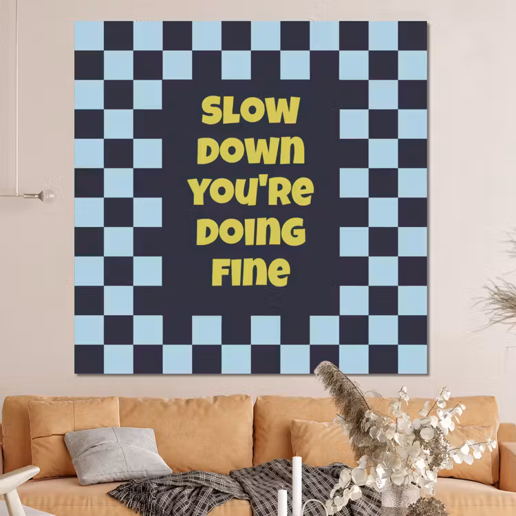Forex - Patroon - Geblok - Blauw - Slow down you're doing fine — 4