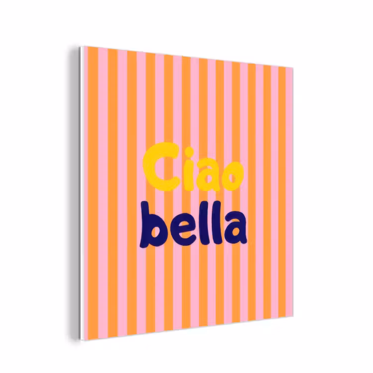 Forex - Verticaal - Strepen - Oranje - Ciao bella — 1