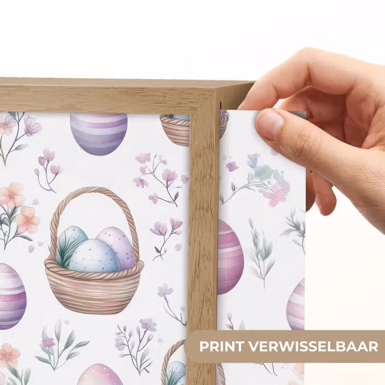 Lightbox - Wandlamp - Bloemen - Paaseieren - Patroon — 6