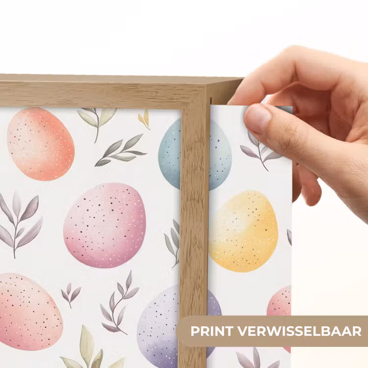 Lightbox - Wandlamp - Eieren - Kleurrijk - Patroon — 6