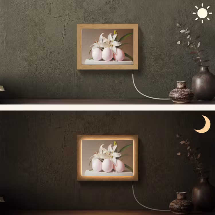 Lightbox - Wandlamp - Lelies - Eieren - Pasen — 3