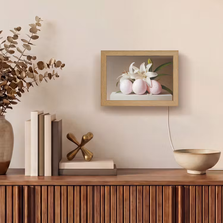 Lightbox - Wandlamp - Lelies - Eieren - Pasen — 4