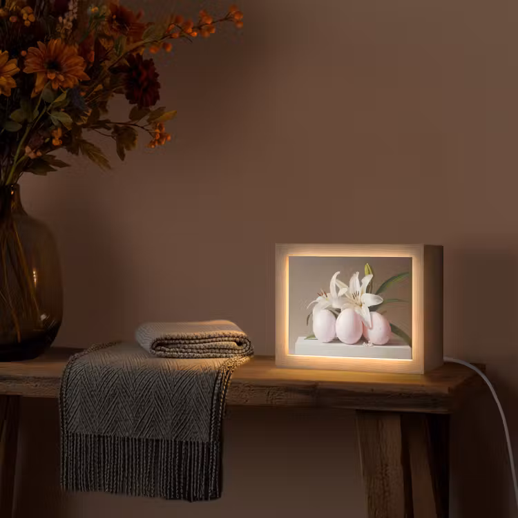 Lightbox - Wandlamp - Lelies - Eieren - Pasen — 5