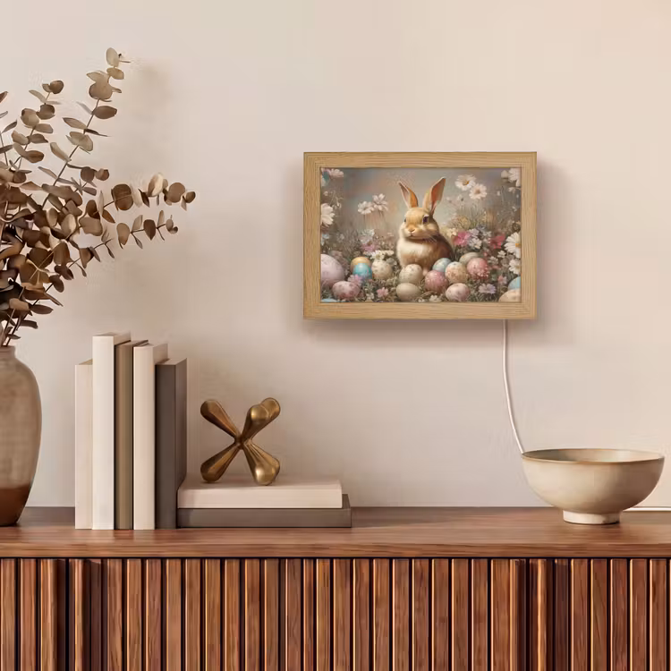 Lightbox - Wandlamp - Paashaas - Lente - Paaseieren — 4