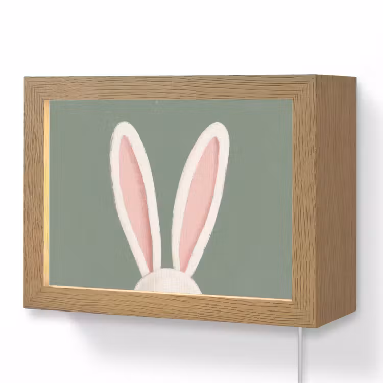 Lightbox - Wandlamp - Hazen - Oren - Roze — 1