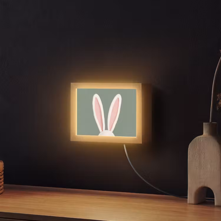 Lightbox - Wandlamp - Hazen - Oren - Roze — 2