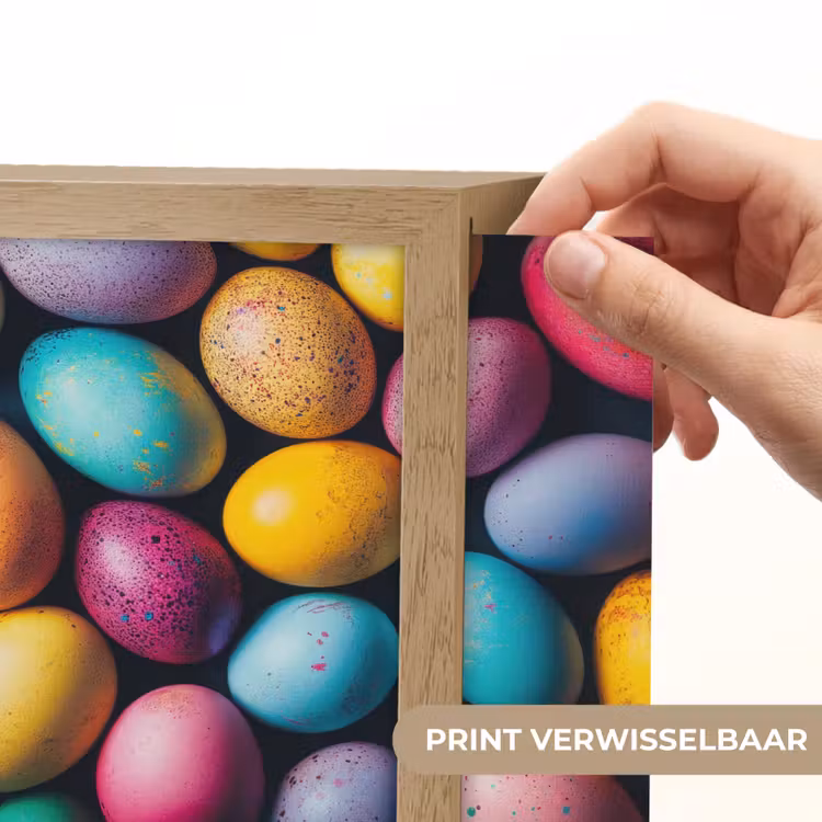 Lightbox - Wandlamp - Kleurrijk - Paaseitjes - Spetters — 6