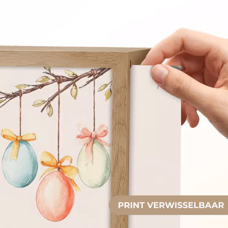 Lightbox - Wandlamp - Paastak - Strikje - Eieren — 6