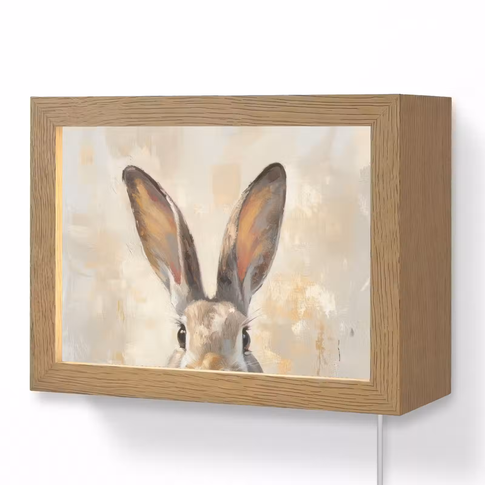 Lightbox - Wandlamp - Haas - Oren - Bruin — 1