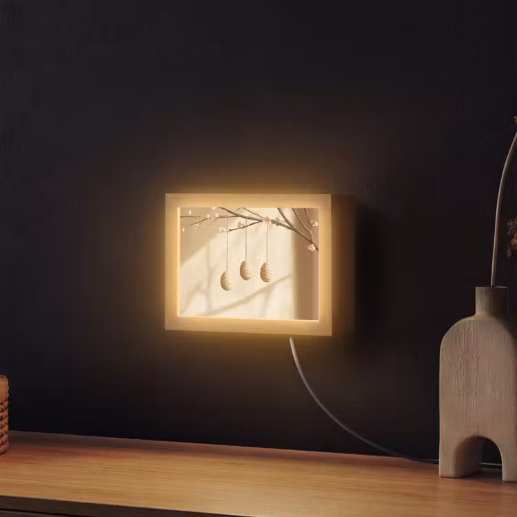 Lightbox - Wandlamp - Beige - Paastak - Eieren — 2