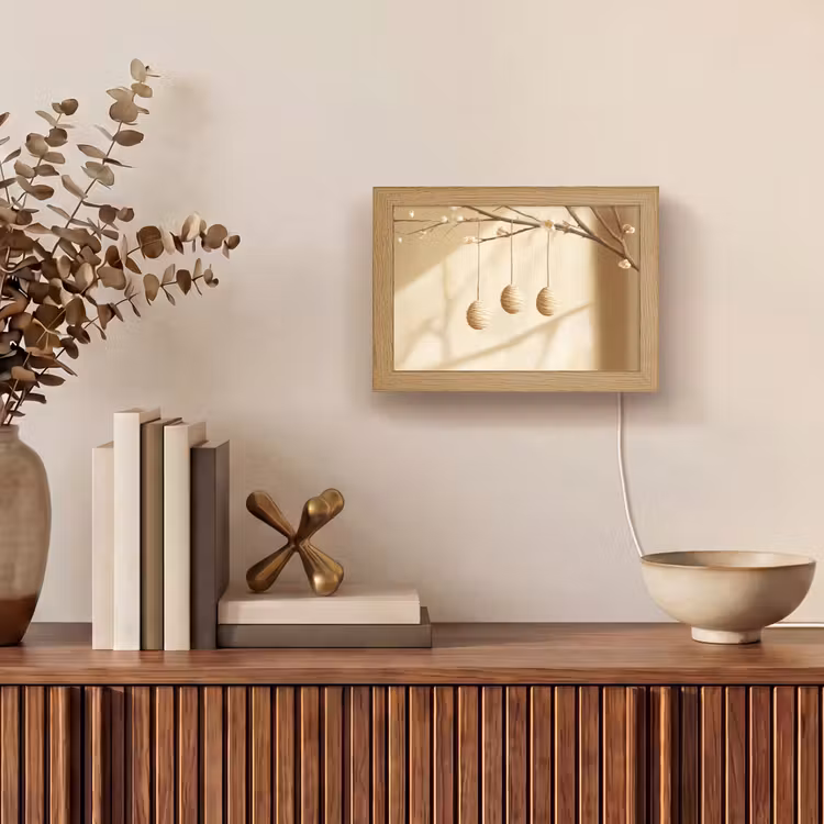 Lightbox - Wandlamp - Beige - Paastak - Eieren — 4
