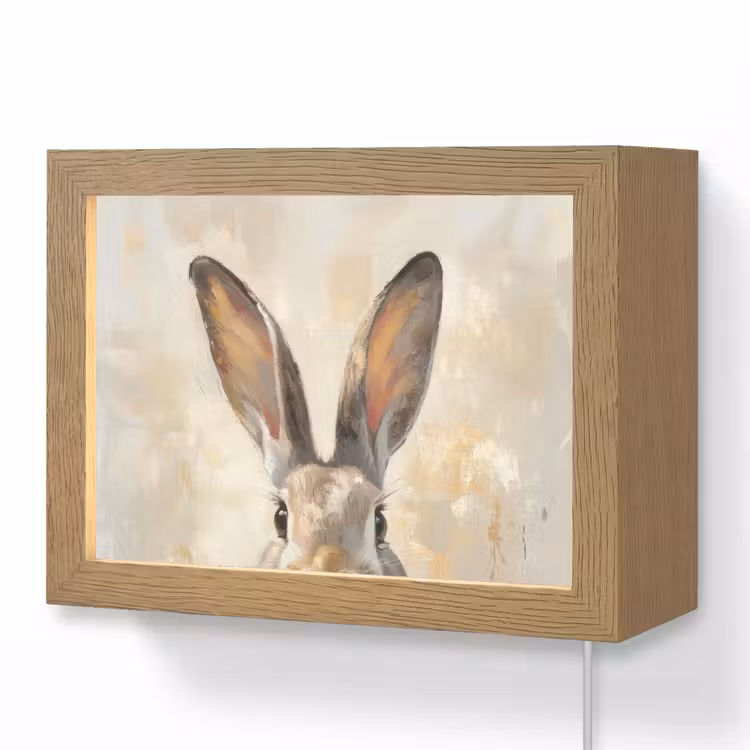 Lightbox - Wandlamp - Haas - Oren - Bruin — 1