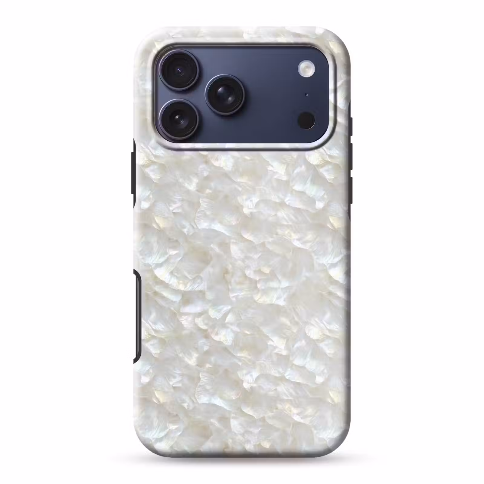 Telefoonhoesje Toughcase - Parelmoerglans - Wit - Schelp — 1