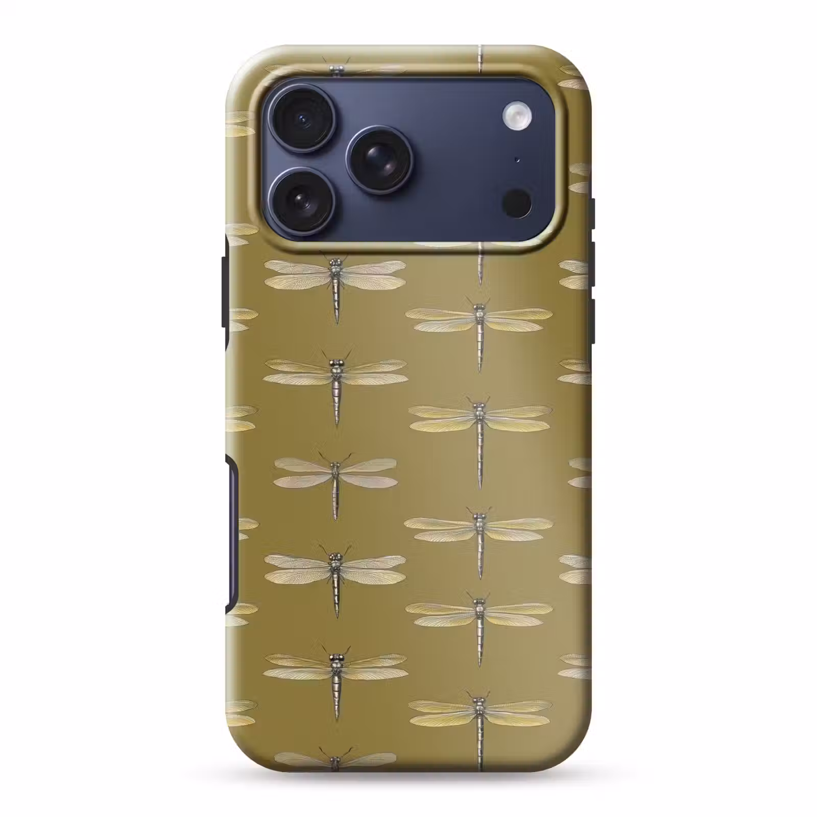 Telefoonhoesje Toughcase - Libellen - Patroon - Groen — 1