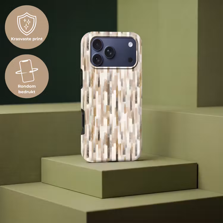 Telefoonhoesje Toughcase - Abstract - Patroon - Kwaststreken — 7