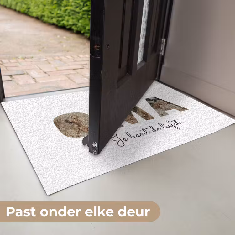Gepersonaliseerde deurmat - Oma - Lettercollage — 7