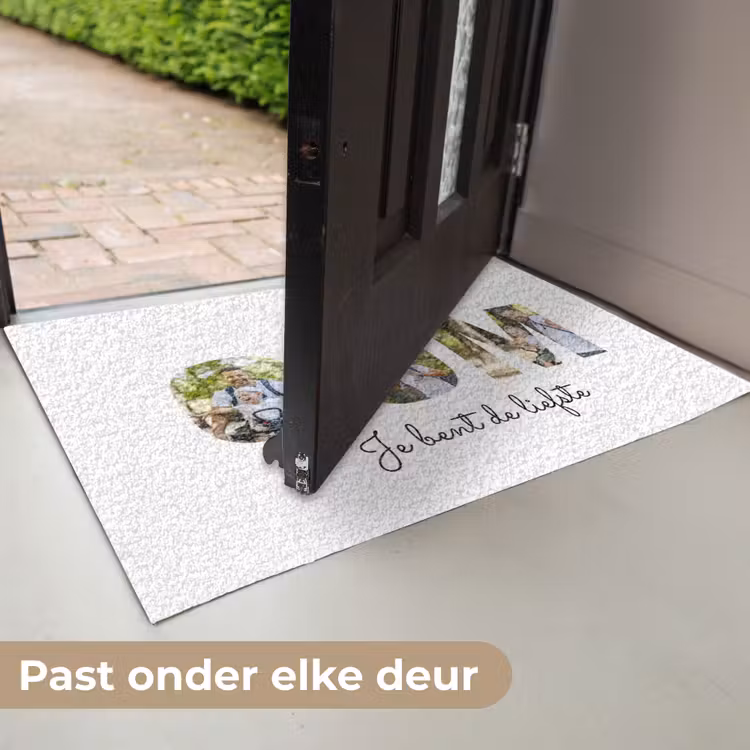 Gepersonaliseerde deurmat - Oom - Lettercollage — 7