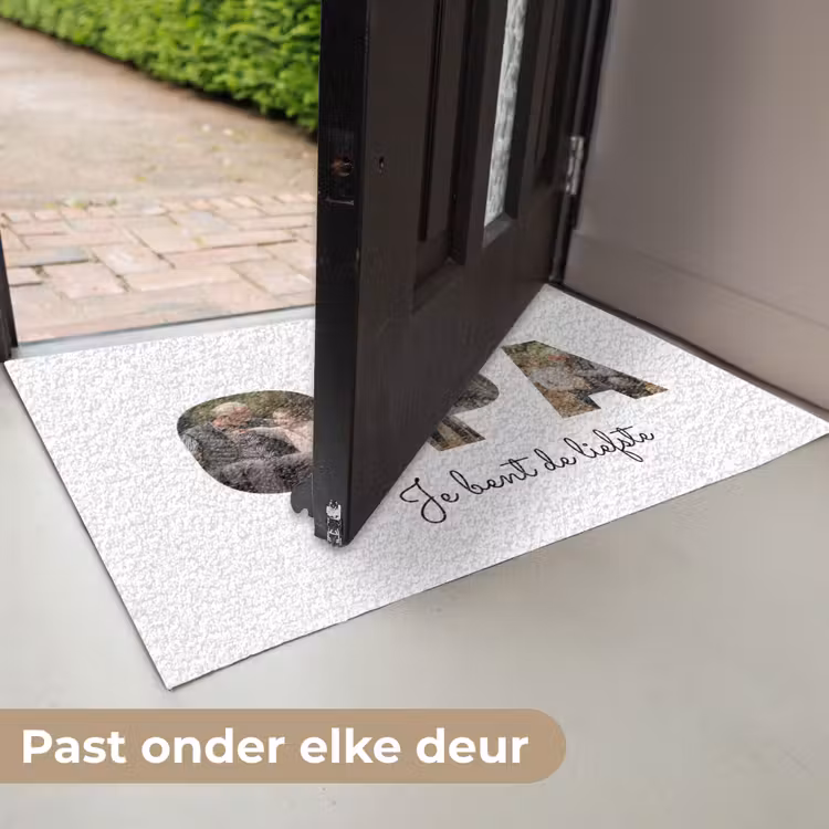 Gepersonaliseerde deurmat - Opa - Lettercollage — 7