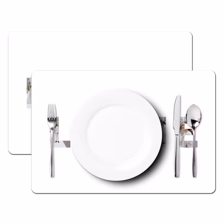 Gepersonaliseerde placemat - 6 stuks - Liefie - Lettercollage — 2