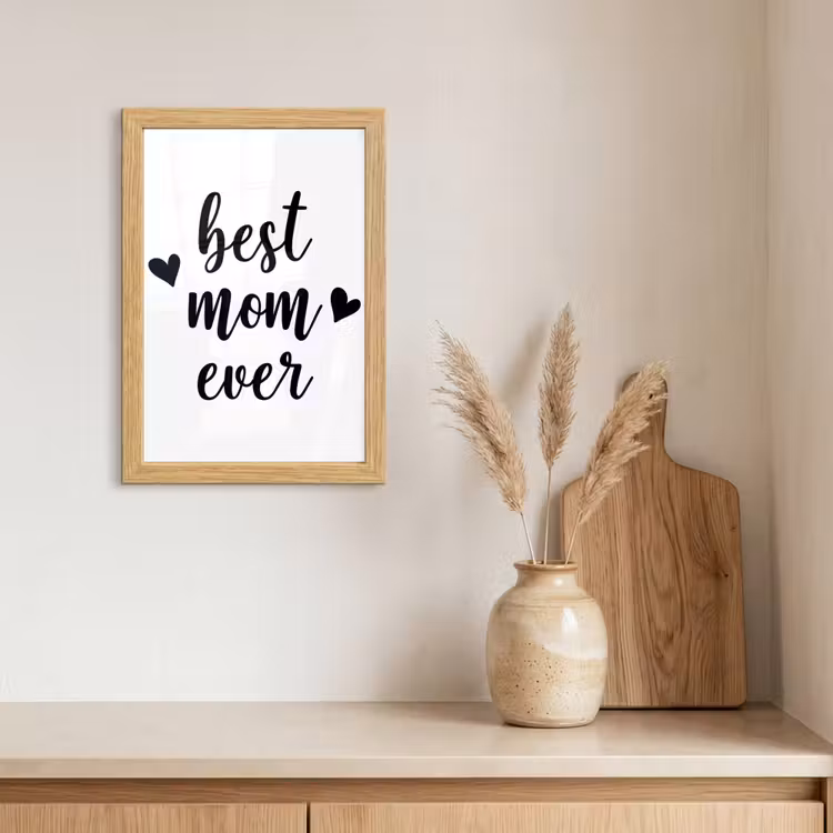 Poster met lijst - Quotes - Moederdag - Cadeau — 3