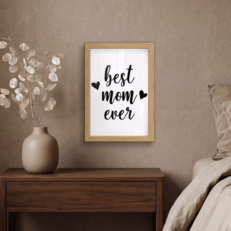 Poster met lijst - Quotes - Moederdag - Cadeau — 4
