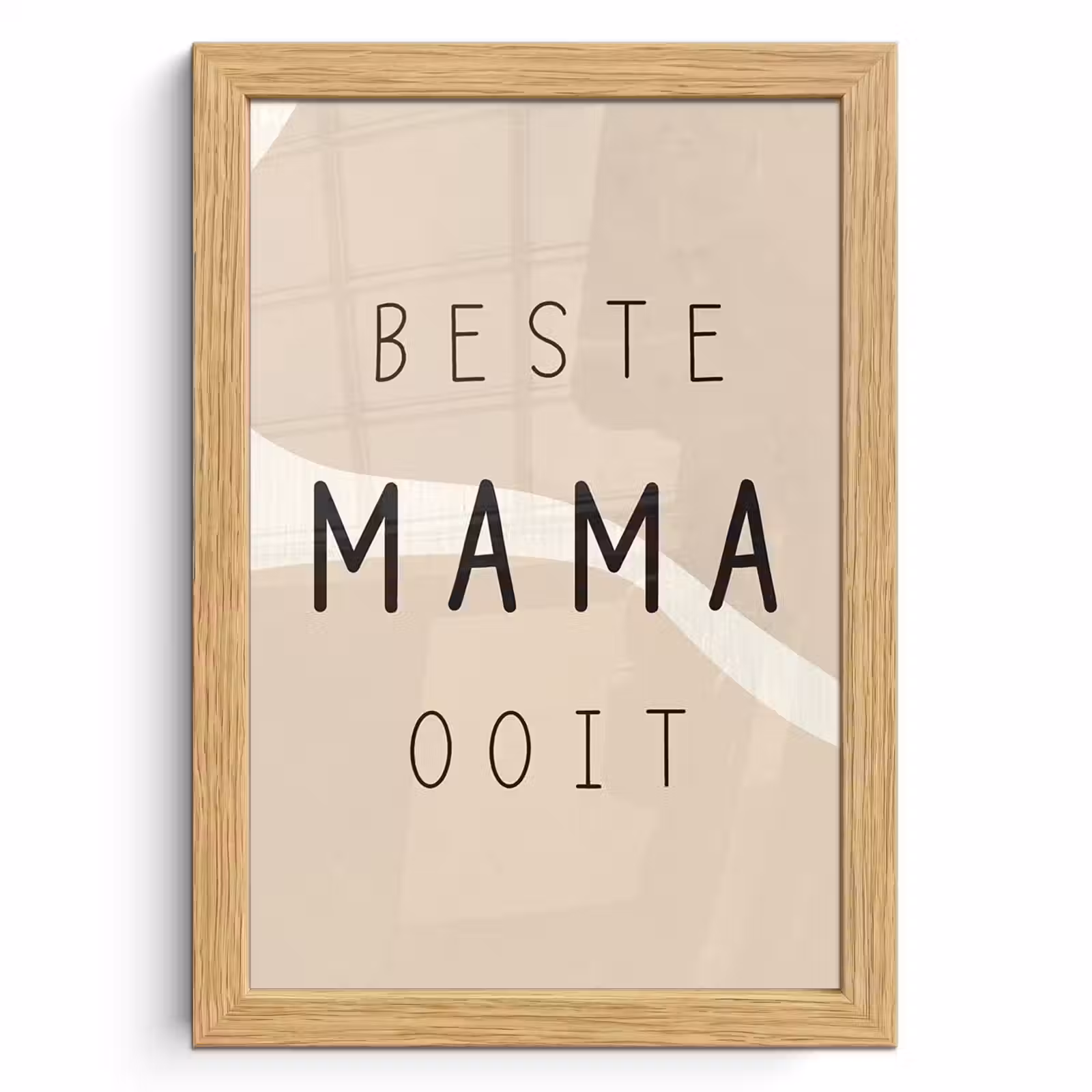 Poster met lijst - Quotes - Beste mama ooit - Mama - Spreuken — 1
