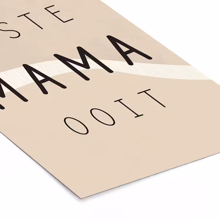 Poster met lijst - Quotes - Beste mama ooit - Mama - Spreuken — 7