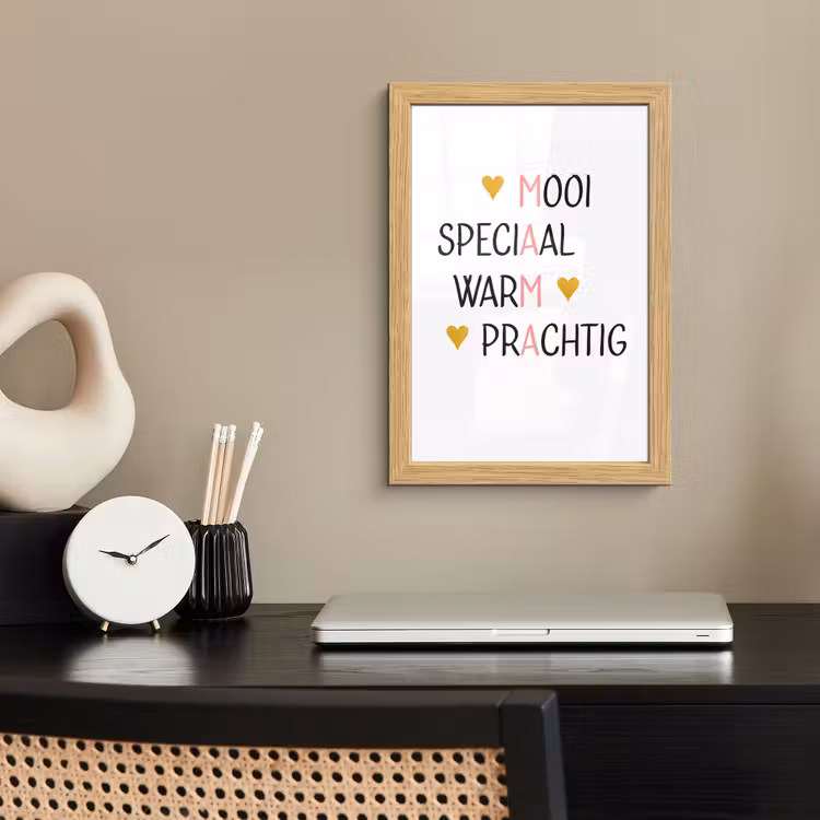 Poster met lijst - Spreuken - Mama - Quotes — 2