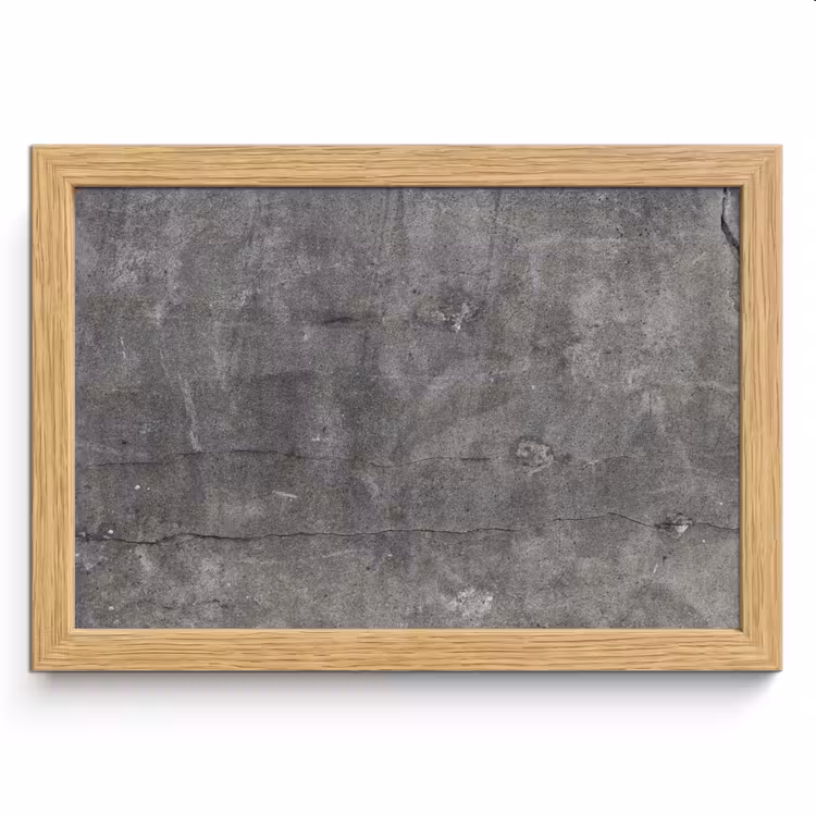 Poster met lijst - Beton - Muur - Cement — 1