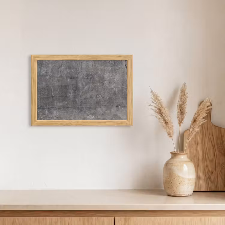 Poster met lijst - Beton - Muur - Cement — 3