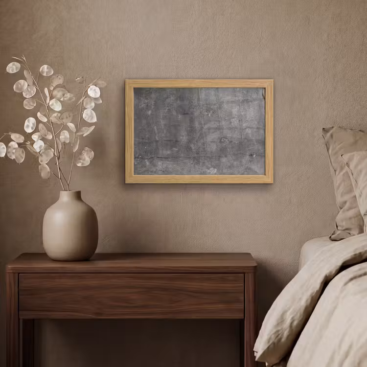 Poster met lijst - Beton - Muur - Cement — 4
