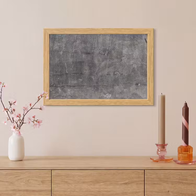 Poster met lijst - Beton - Muur - Cement — 5