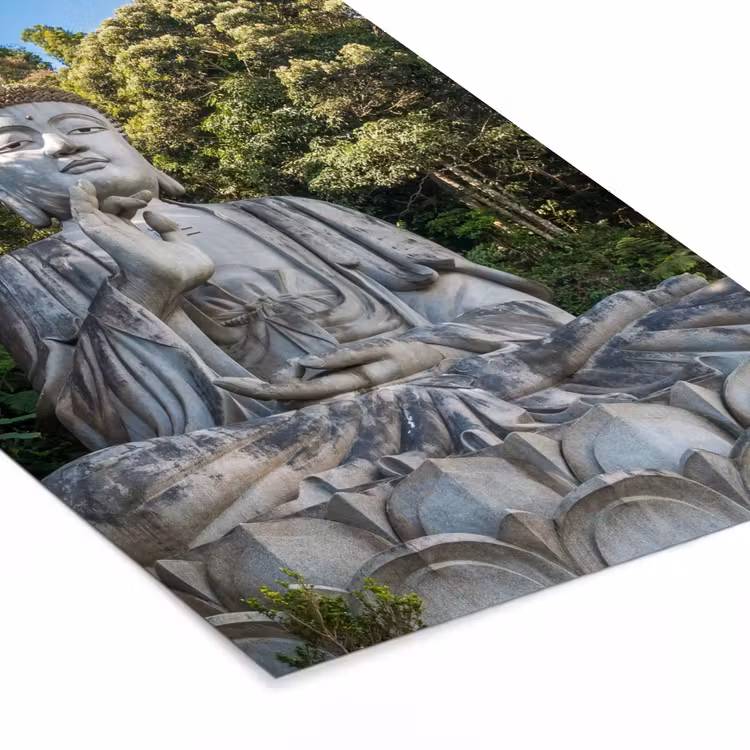 Poster met lijst - Boeddha beelden - Jungle - Buddha - Spiritualiteit - Mediteren — 7