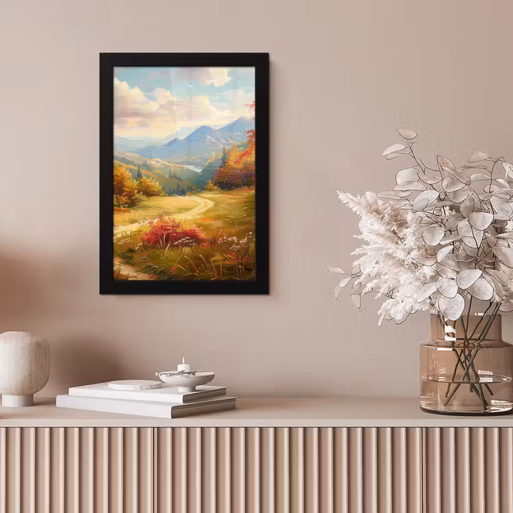 Poster met lijst - Landschap - Illustratie - Natuur — 5
